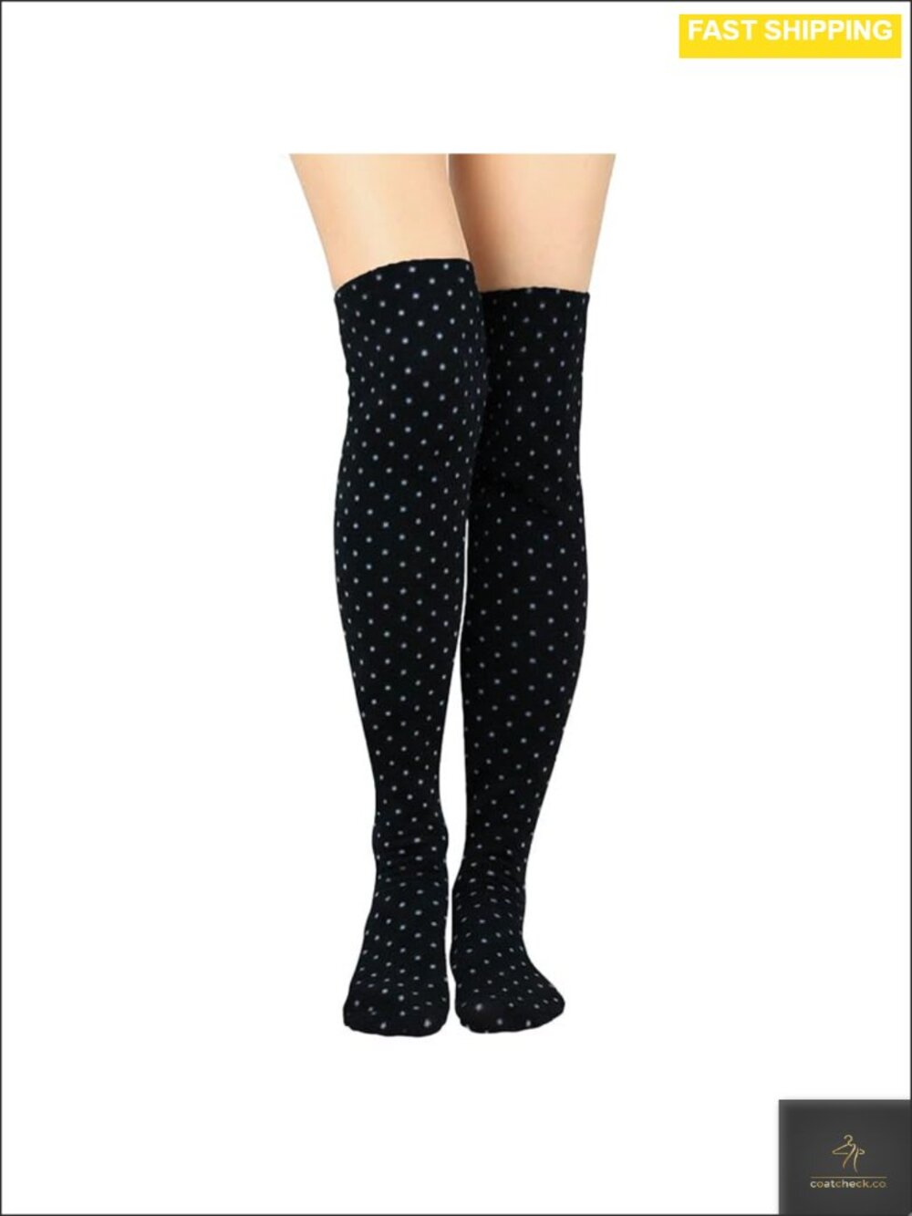 Knee-High Fleece Socks Winter Lounge Boot Socks Women Men